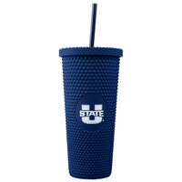 U-State Navy Studded Tumbler - 24 Oz.